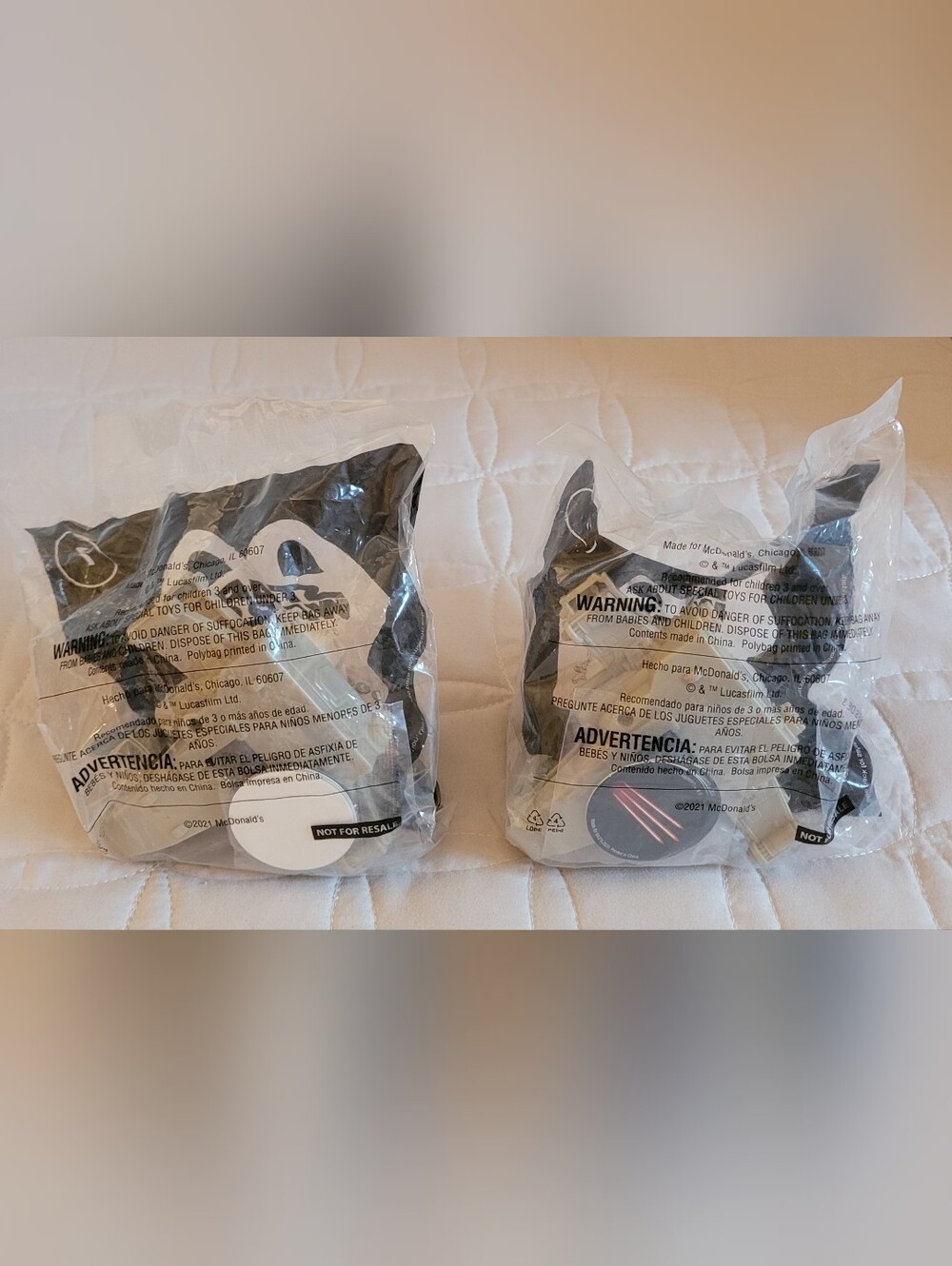 Lot Of 12 Star Wars Happy Meal McDonald's Toys 2021 Factory Sealed Lucas Films - Picture 11 of 13